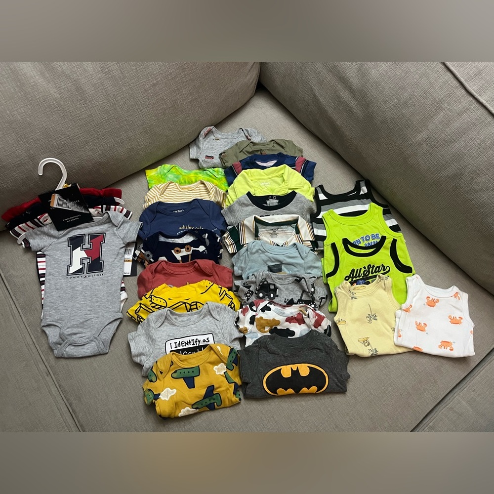 Over 47 pieces Baby Boy Clothing Lot 0-3 months